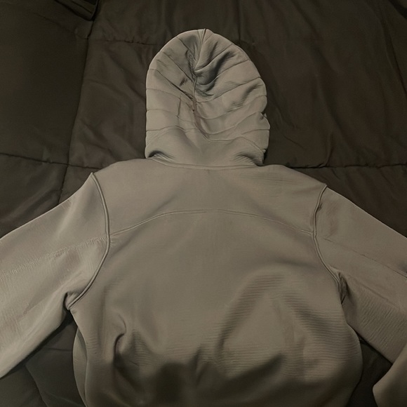 Grey jordan full zip up hoodie - Picture 3 of 6